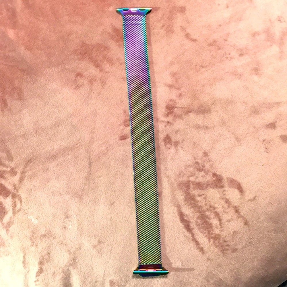 Apple Watch Band Rainbow Metal